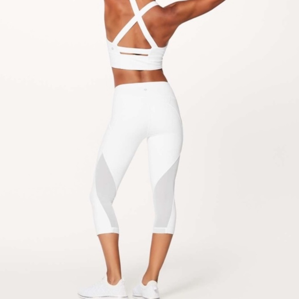 Lululemon Sweat Your Heart Out Crop Legging